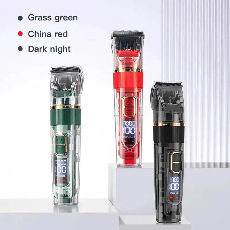 Professional Pet Micro Trimmer with LED Light Quiet Rechargeable Paw Shaver for Dogs Cats Hair Trimmer for Eyes Ears Face Butt