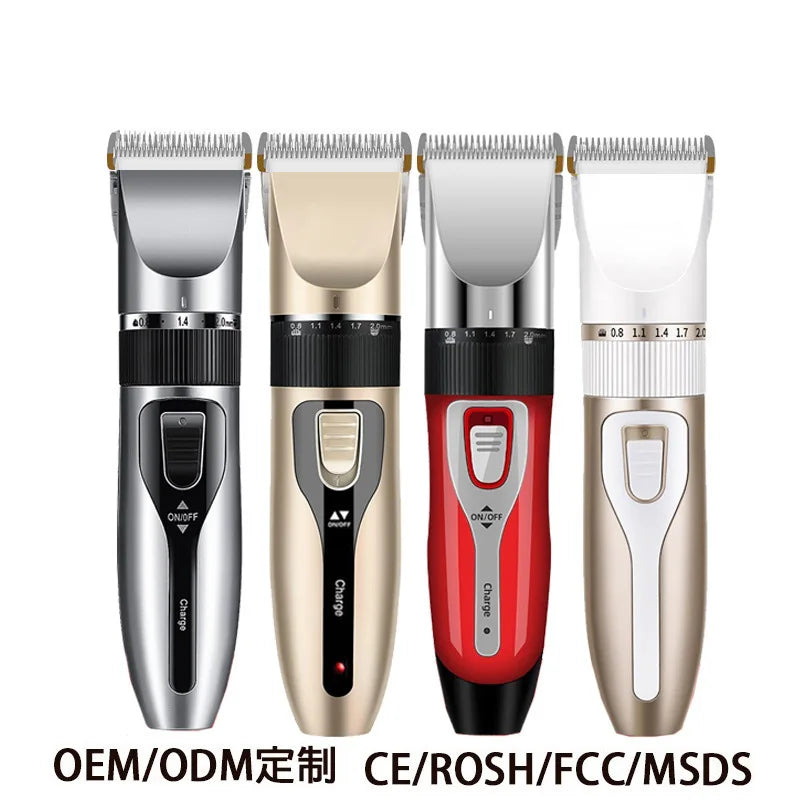 Pet Electrical Professional Hair Clipper For Cat Dog  Hair Trimmer USB Rechargeable Shaver Low Decibel Animals Haircut Machine
