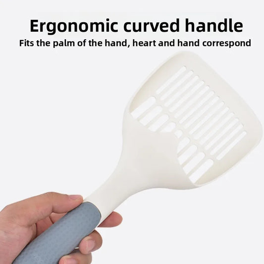 Cat Litter Scoop Plastic Durable Pet Poo Shovel Practical Kitten Poop Scooper Cat Litter Cleaning Products For Cats Accessories