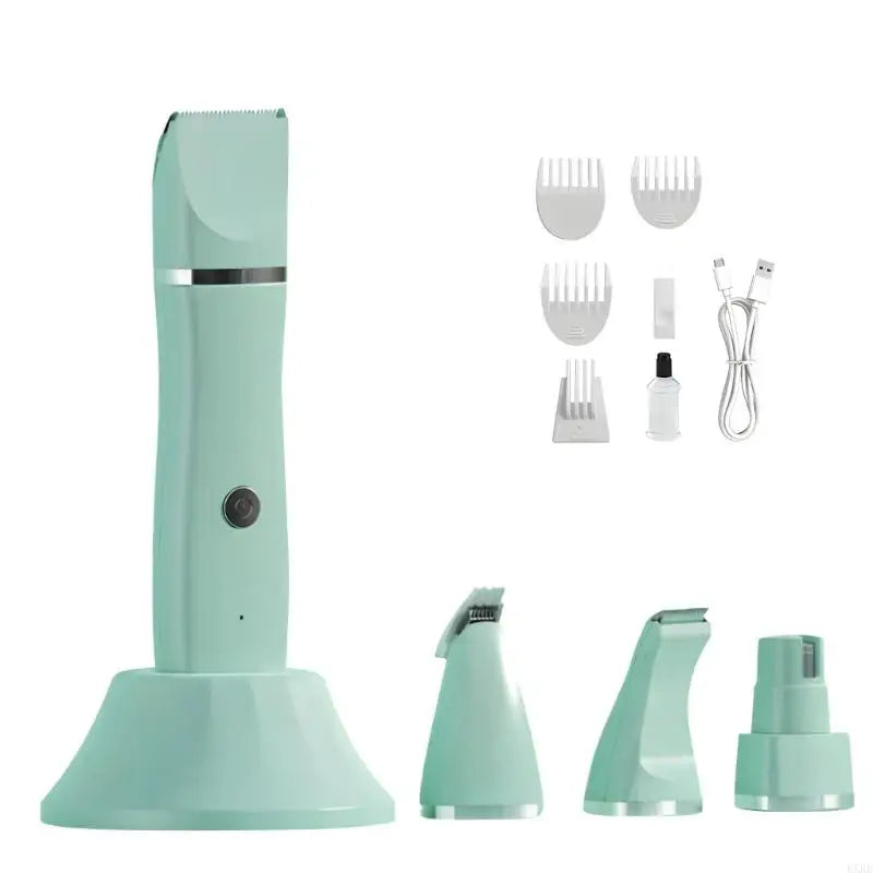 Professional Pet Trimmer Cordless Pet Hair Trimmer Rechargeable Battery Grooming Tool For Dogs Cats And Small Animal KXRE