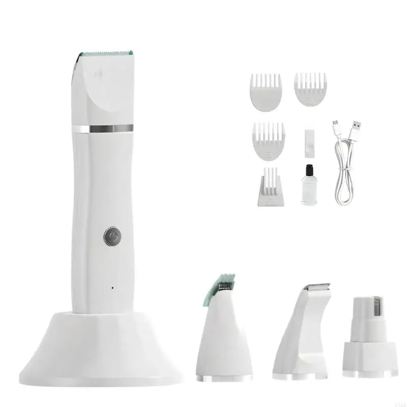 Professional Pet Trimmer Cordless Pet Hair Trimmer Rechargeable Battery Grooming Tool For Dogs Cats And Small Animal KXRE