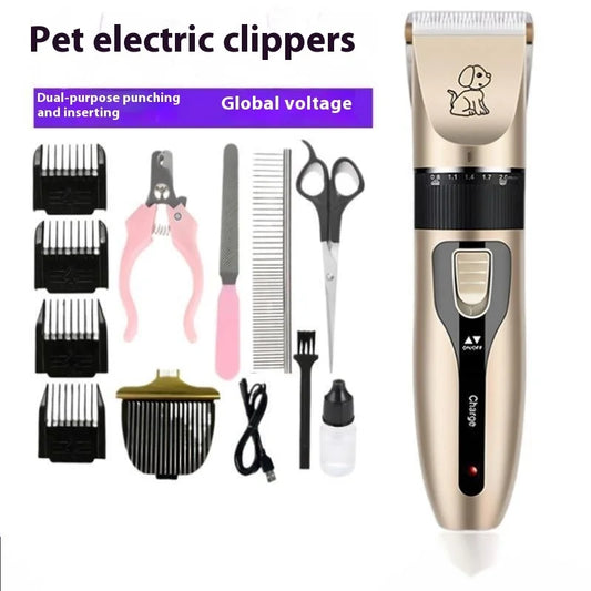Pet Electrical Professional Hair Clipper For Cat Dog  Hair Trimmer USB Rechargeable Shaver Low Decibel Animals Haircut Machine