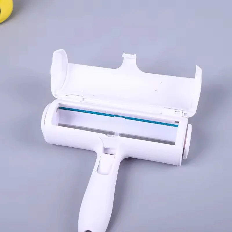 Pet Hair Remover Roller - Dog & Cat Fur Remover with Self-Cleaning Base - Efficient Animal Hair Removal Tool - Perfect for Furni