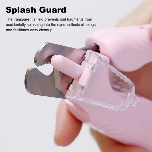 Pet Nail Clippers, Quiet Pet Nail Grinder With LED Lights for Large Medium Small Puppy Dogs and Cats, Pet Nail Grooming Tool